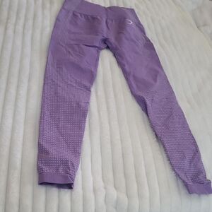 Gym Shark Vital Leggings 22in Purple Leggings